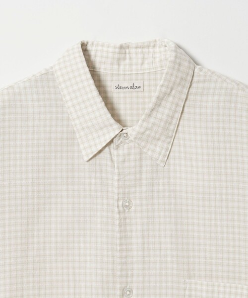 STEVEN ALAN（スティーブンアラン） シャツ オーガニックコットン