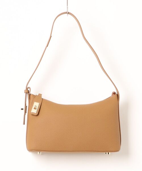 nori ベージュレザーショルダーバッグ ショルダーストラップ ショルダーバッグ バッグ 「 NiiNa / ニーナ