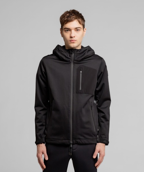 TATRAS（タトラス） ジップアップパーカー 1 ブラック メンズ