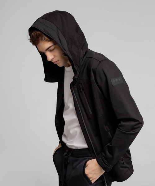 TATRAS（タトラス） ジップアップパーカー 1 ブラック メンズ