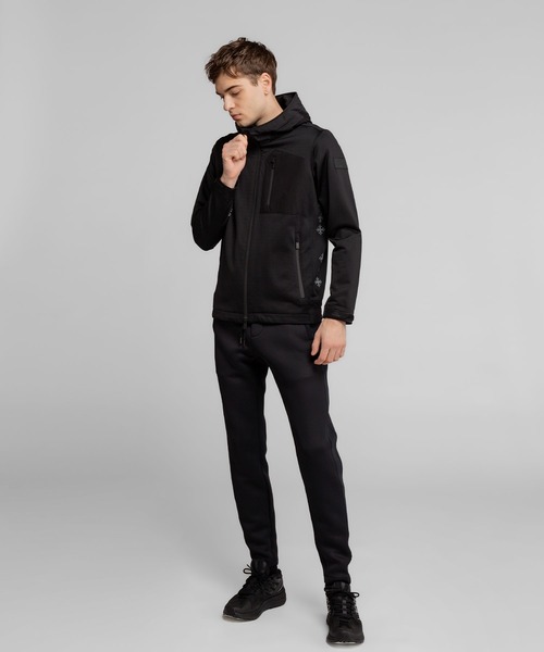 TATRAS（タトラス） ジップアップパーカー 1 ブラック メンズ