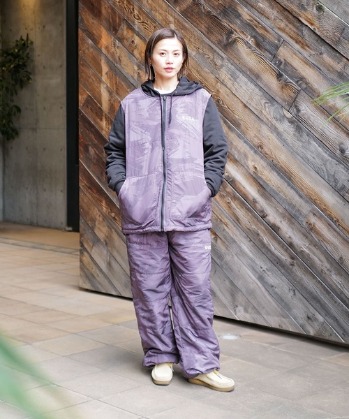 RVCA（ルーカ） パーカー メンズ RVCA×AZUL REVERSIBLE PARKA パーカー
