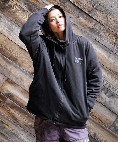 RVCA（ルーカ） パーカー メンズ RVCA×AZUL REVERSIBLE PARKA パーカー