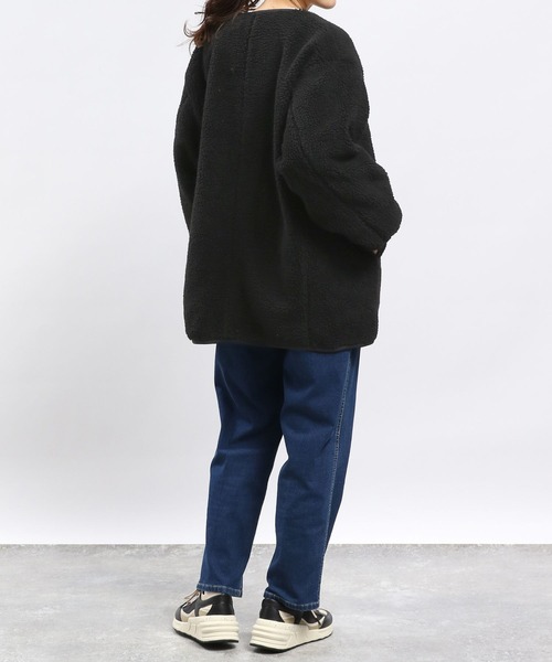 「GLOBAL WORK Smile Seed Store」 ジャケット LARGE ブラック レディース_画像8