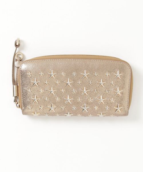 美品　Jimmy Choo ジミーチュウ　財布　ゴールド JIMMY CHOO（ジミーチュウ） 財布 - ゴールド レディース : ZOZOTOWN