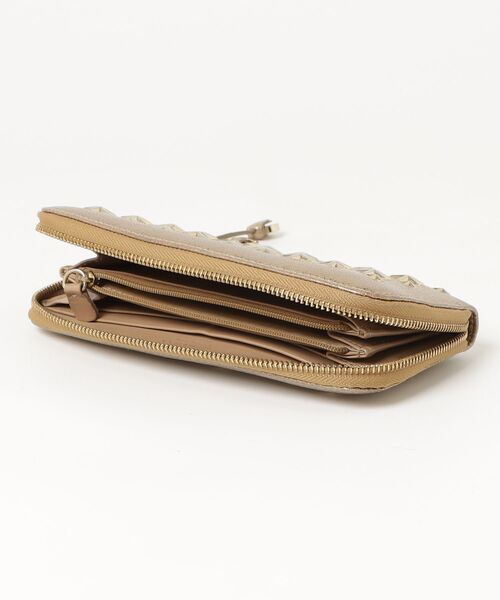 美品　Jimmy Choo ジミーチュウ　財布　ゴールド JIMMY CHOO - ジミーチュウ 星 スタッズ 財布 ゴールド キラキラ
