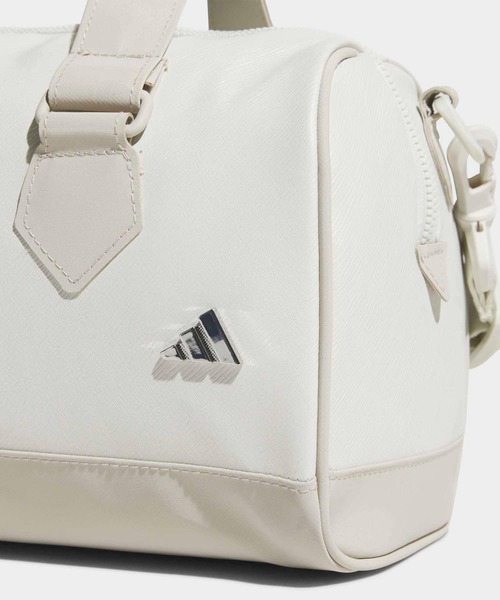 【美品】アディダス adidas ゴルフ [ボストンバッグ ホワイト] adidas（アディダス） ボストンバッグ ユニセックス PU レザー カート
