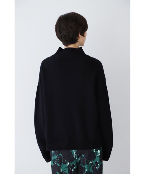 「human woman」 長袖ニット MEDIUM ブルー レディース_画像5