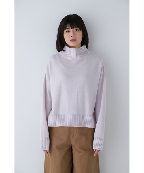 「human woman」 長袖ニット MEDIUM ブルー レディース_画像9