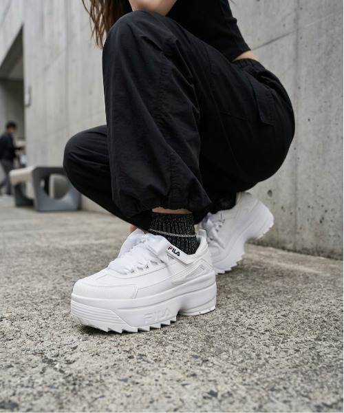 FILA（フィラ） スニーカー DISRUPTOR WEDGE BALLET レディース