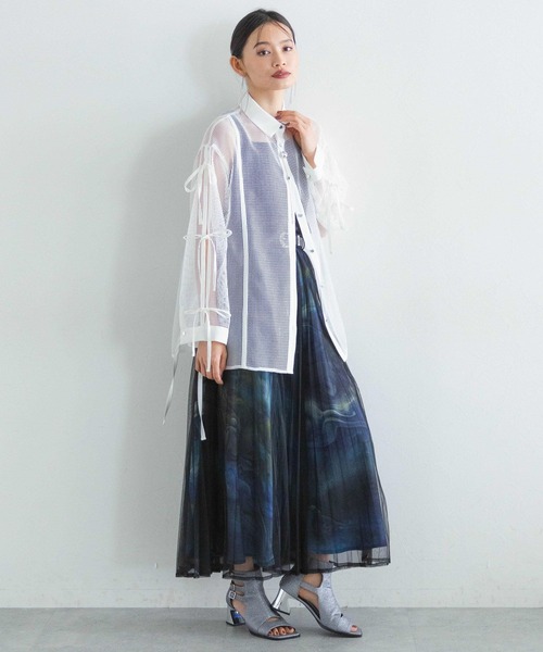 「HARE」 長袖シャツ FREE ブラック レディース_画像2