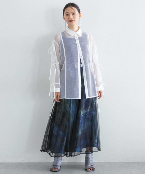 「HARE」 長袖シャツ FREE ブラック レディース_画像3