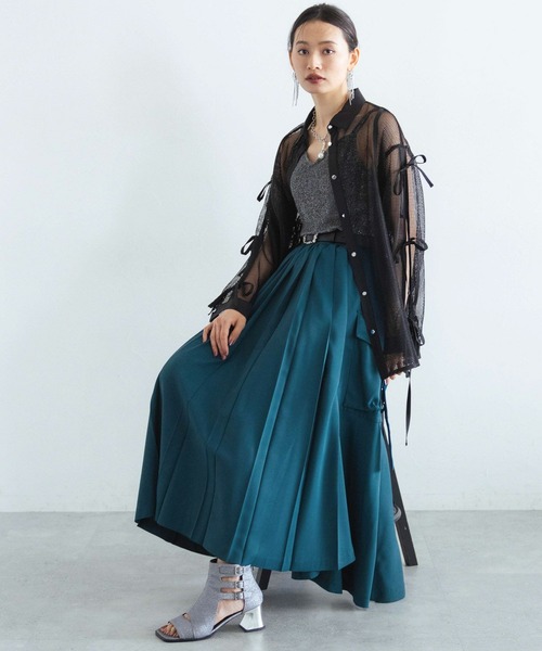 「HARE」 長袖シャツ FREE ブラック レディース_画像5