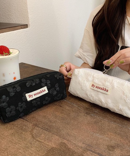 TONE SELECT GOODS ペン Liaa/花柄 ポーチ ペンケース A18776