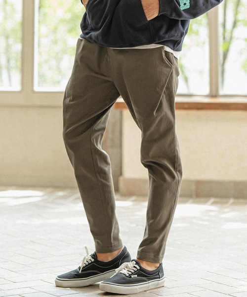「CAMBIO」 パンツ L オリーブ メンズの画像