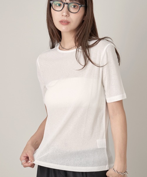OFROOM tシャツ 半袖 Relax Sheer Short Sleeve Top｜リラックスシアー