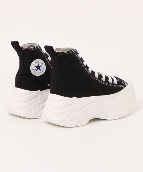 「CONVERSE ALL STAR」 ハイカットスニーカー 4.5 ブラック メンズ_画像2