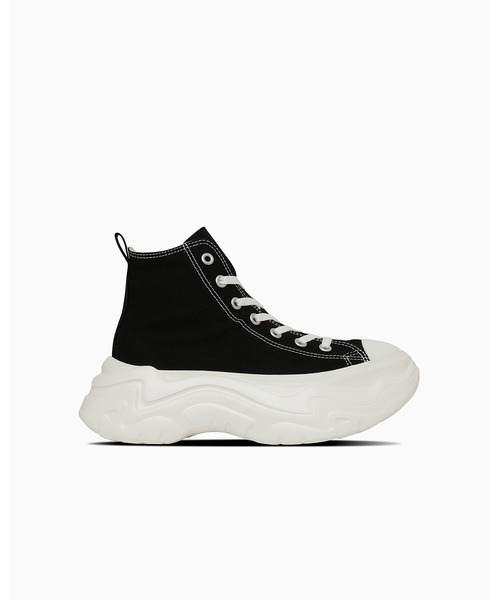 「CONVERSE ALL STAR」 ハイカットスニーカー 4.5 ブラック メンズ_画像5