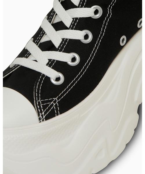 「CONVERSE ALL STAR」 ハイカットスニーカー 4.5 ブラック メンズ_画像9