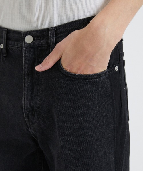 「JIEDA」 ブーツカットデニムパンツ 2 ブラック メンズ_画像7