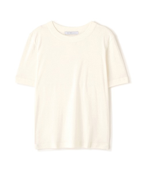 ETRE TOKYO（エトレトウキョウ） tシャツ 半袖 フライスコンパクトTee