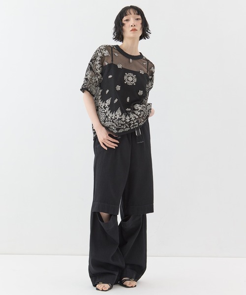 TAG（PORTER） tシャツ 半袖 「TAAKK/ターク」Mesh T-shirts/メッシュT