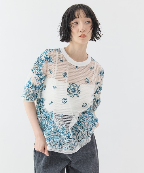 TAG（PORTER） tシャツ 半袖 「TAAKK/ターク」Mesh T-shirts/メッシュT