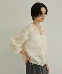 ブラウス シャツ Cut off embroi...の詳細画像5