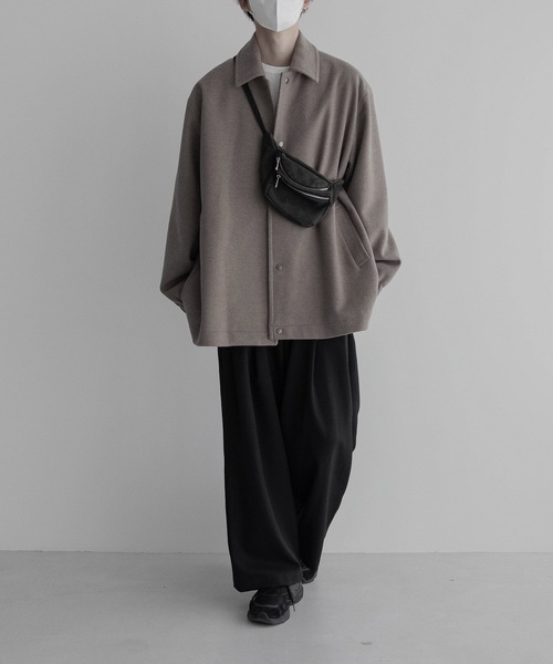 「remer」 トレンチコート SMALL ブラウン メンズ_画像2