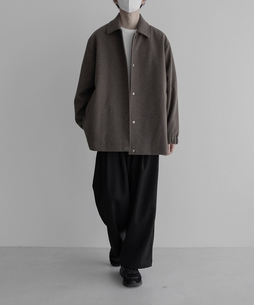 「remer」 トレンチコート SMALL ブラウン メンズ_画像3