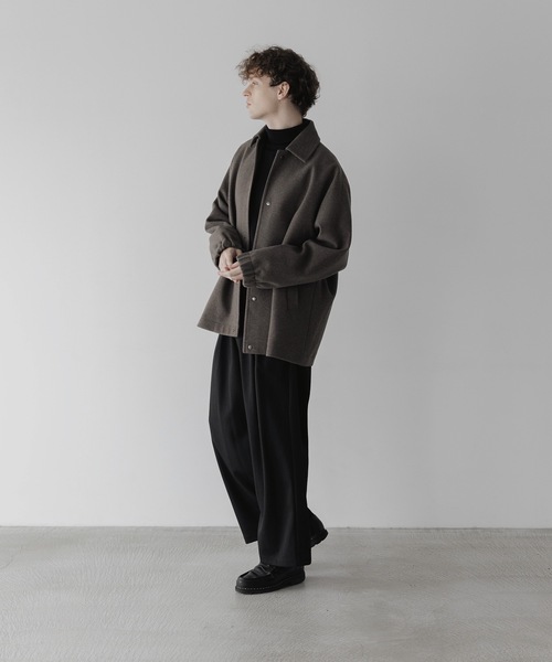 「remer」 トレンチコート SMALL ブラウン メンズ_画像9