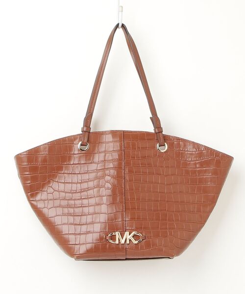 【美品】MICHAEL KORS ブラウン トートバッグ MICHAEL KORS（マイケルコース） トートバッグ FREE ブラウン