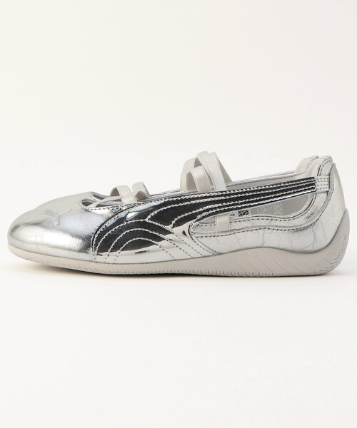 puma ballet（レディーススニーカー）（色：シルバー系）｜シューズ