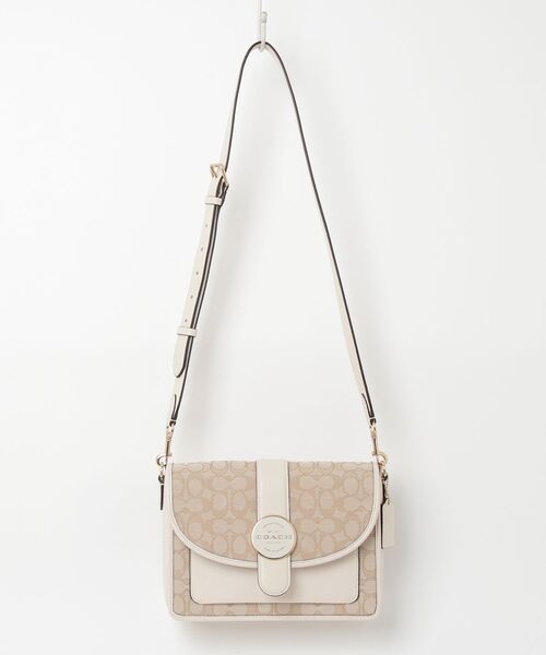 COACH（コーチ） ショルダーバッグ - ベージュ レディース : ZOZOTOWN