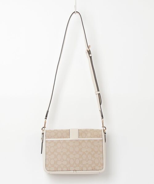 COACH コーチ ショルダーバッグ ベージュ レザー　11611 COACH（コーチ） ショルダーバッグ - ベージュ レディース : ZOZOTOWN