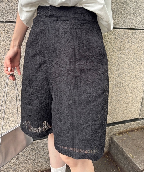 「ISOOK」 ショートパンツ FREE ブラック レディース_画像6