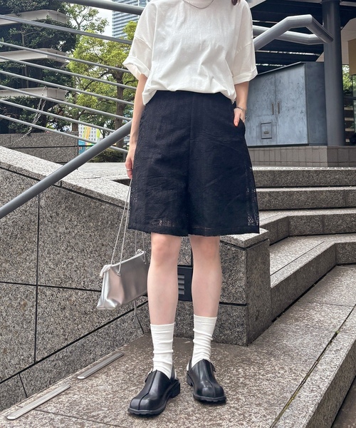 「ISOOK」 ショートパンツ FREE ブラック レディース_画像9