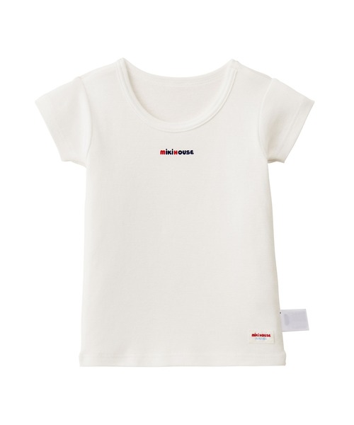 MIKI HOUSE（ミキハウス） 肌着 ロゴ半袖Tシャツ キッズ 子供 男の子