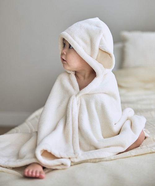 Rosemadame（ローズマダム） おくるみ アニマルバスローブ フード付き