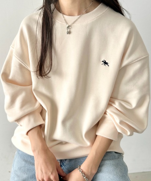 トレーナー スウェット POLO CHAMPS/ポロチャンプス 別注 ワンポイント