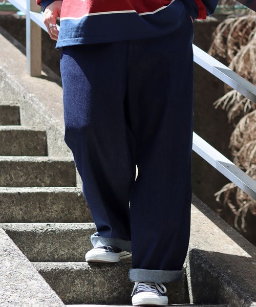 SITRY（シトリー） チノパン waist shirring wide Chinos/ウエスト