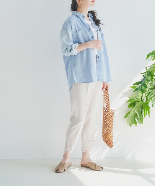 【未使用】リメイクデニムシャツ The Letters リメイクデニムシャツ ¥32,000 tax out ブランド