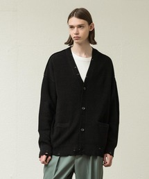 SLICK スリック カーディガン ブラック SLICK カーディガン 「SLICK/スリック」Tech Twill Buttonless