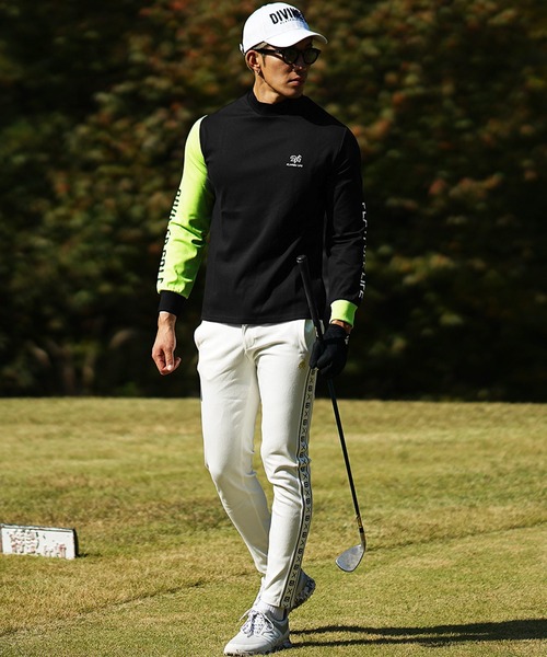 DIVINER GOLF トレーナー スウェット 「DIVINER GOLF」切り替え