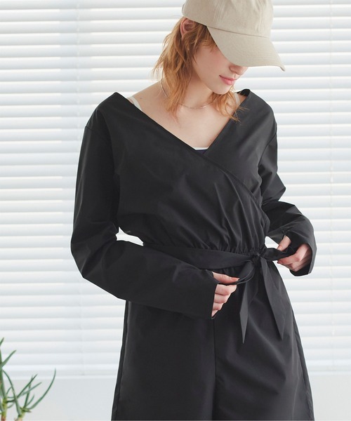 null.  撥水加工　ロンパース　ラッシュガード SEA DRESS ラッシュガード 撥水素材ロンパース/ラッシュガード