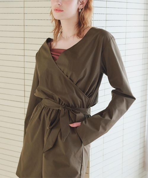 null.  撥水加工　ロンパース　ラッシュガード SEA DRESS ラッシュガード 撥水素材ロンパース/ラッシュガード