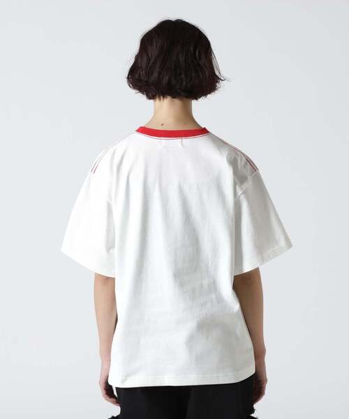 tシャツ SOGLIA/ソリア　OPEN END SOLID LONG SLEEVE T  リンガーＴ レディース SOGLIA/ソリア OPEN END SOLID LONG SLEEVE T リンガーT