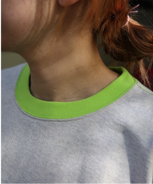 SOGLIA tシャツ SOGLIA/ソリア OPEN END SOLID TEE リンガー