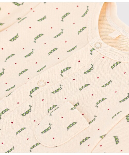 PETIT BATEAU（プチバトー） ベビー服 ロンパース プリントロンパース