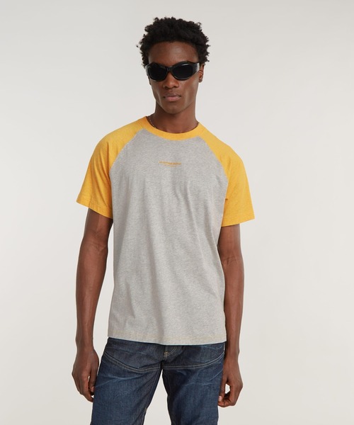 G-STAR RAW tシャツ BASEBALL LOOSE T-SHIRT/ラグランスリーブ